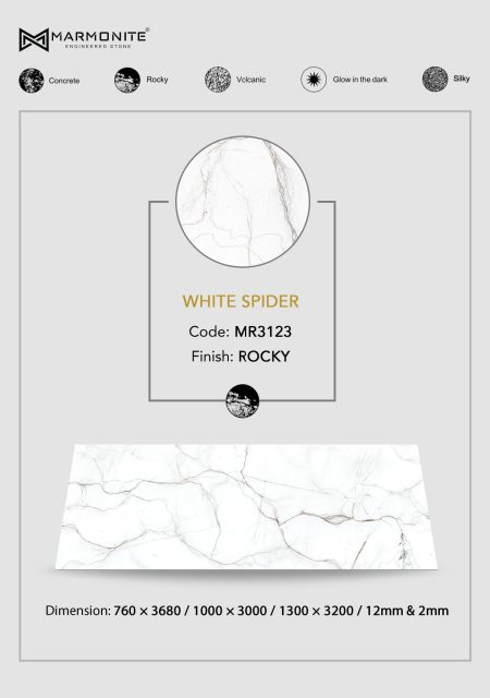 white spider